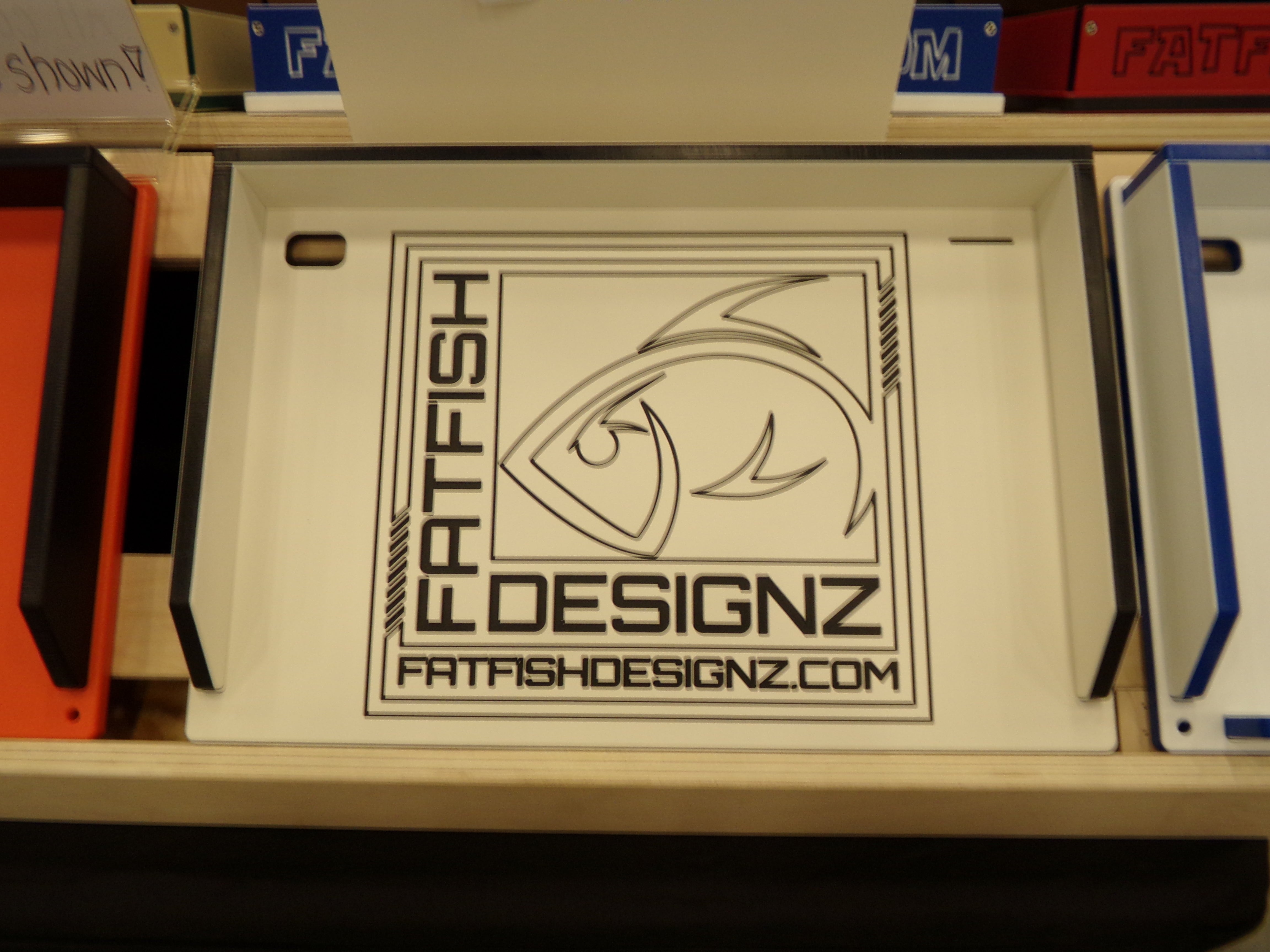 Fish cutting board/ Bait board (Fat Fish Designz logo)