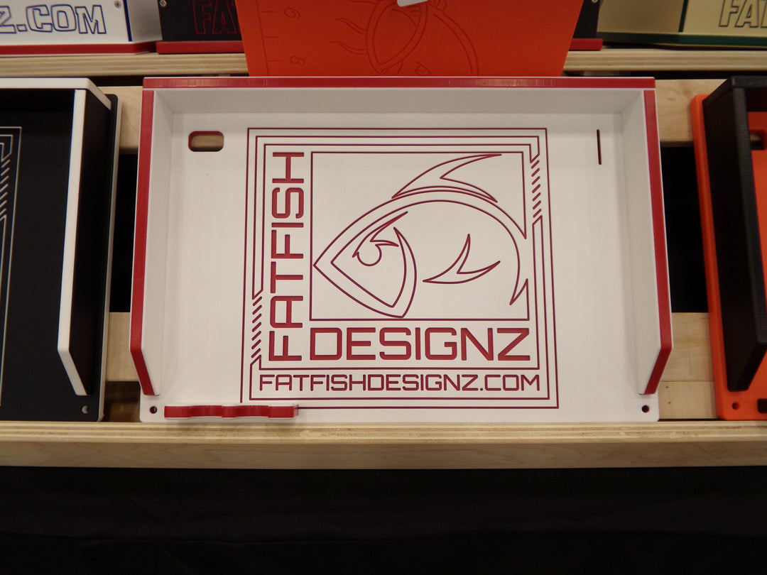 Cutting Board w/ Fat Fish Designz Logo