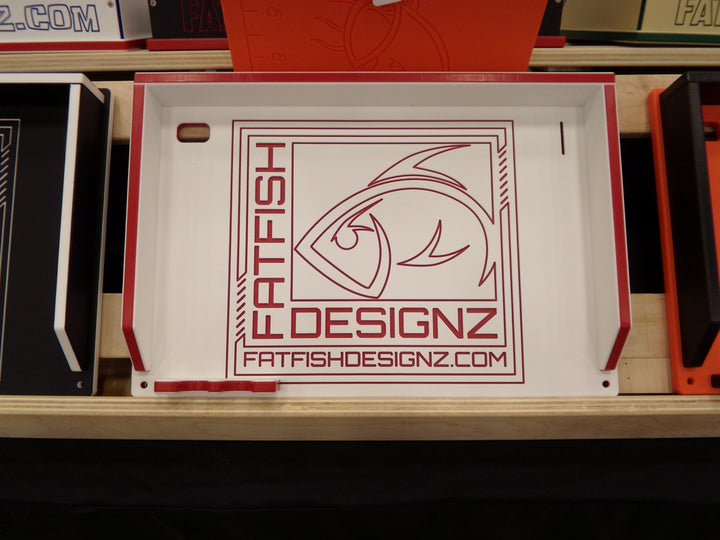 Cutting Board w/ Fat Fish Designz Logo