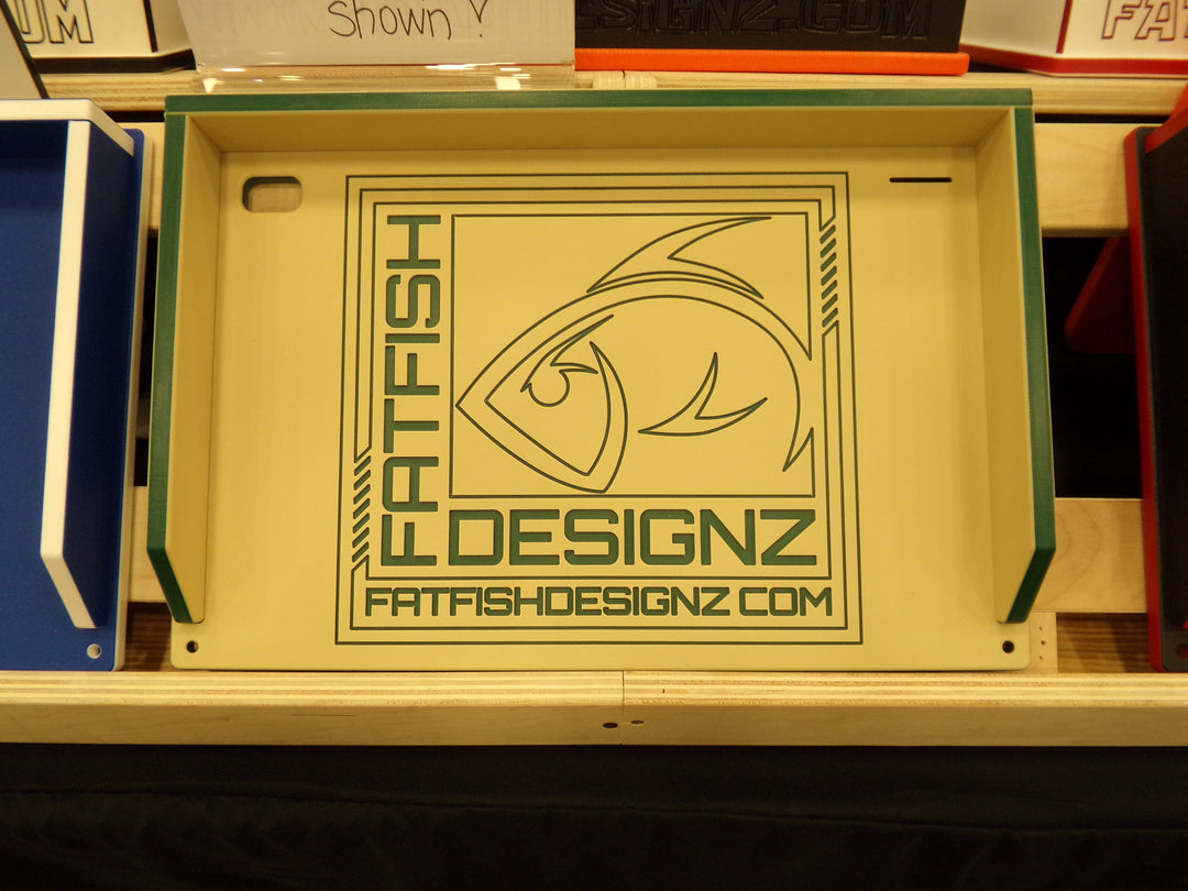 Cutting Board w/ Fat Fish Designz Logo