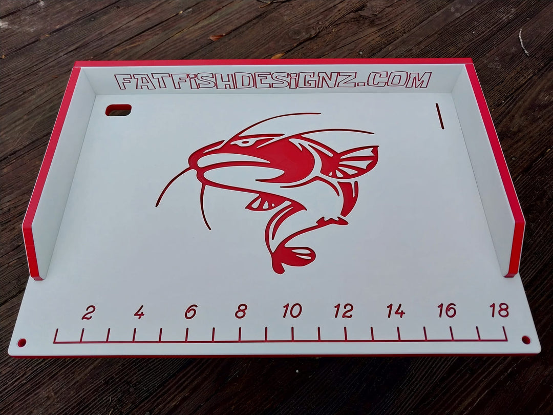 Cutting Board w/ Master Cat Logo and Ruler