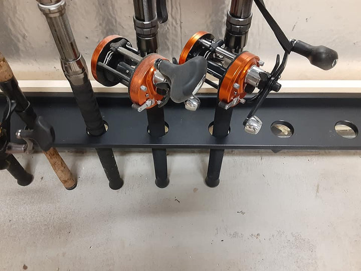 Deluxe Fishing Rod Storage Rack