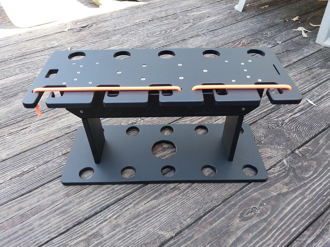 Half and Half Vertical Fishing Rod Holder