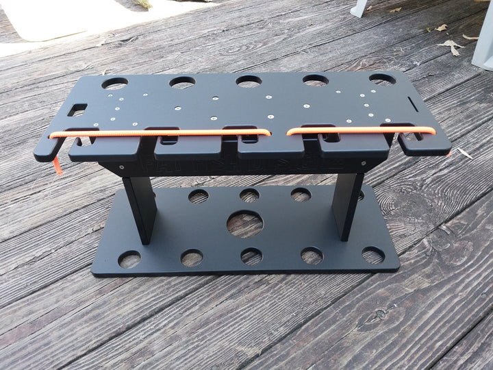 Half and Half Vertical Fishing Rod Holder