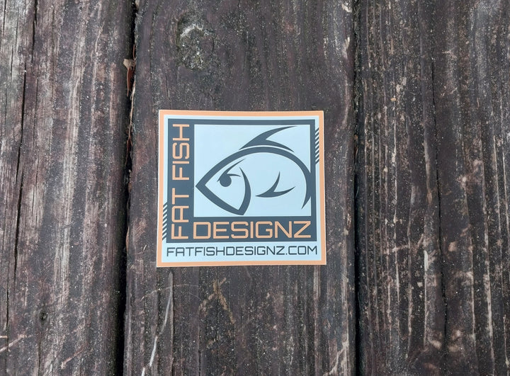 Fat Fish Designz 4 inch Sticker