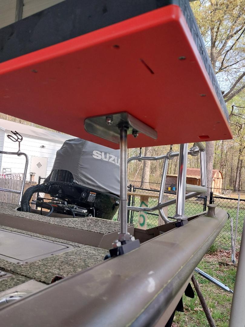 Cutting Board Mount- (1/2" thread just like a rod holder)