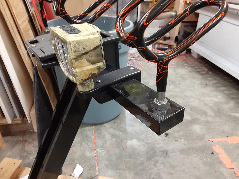 Mul-t-bar- mounted light bracket