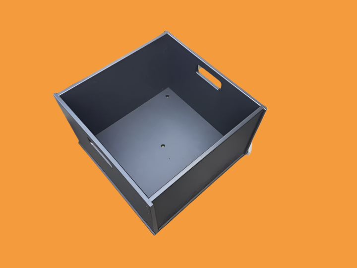 black fat fish designz boat anchor storage box, storage and organization, custom fishing accessories