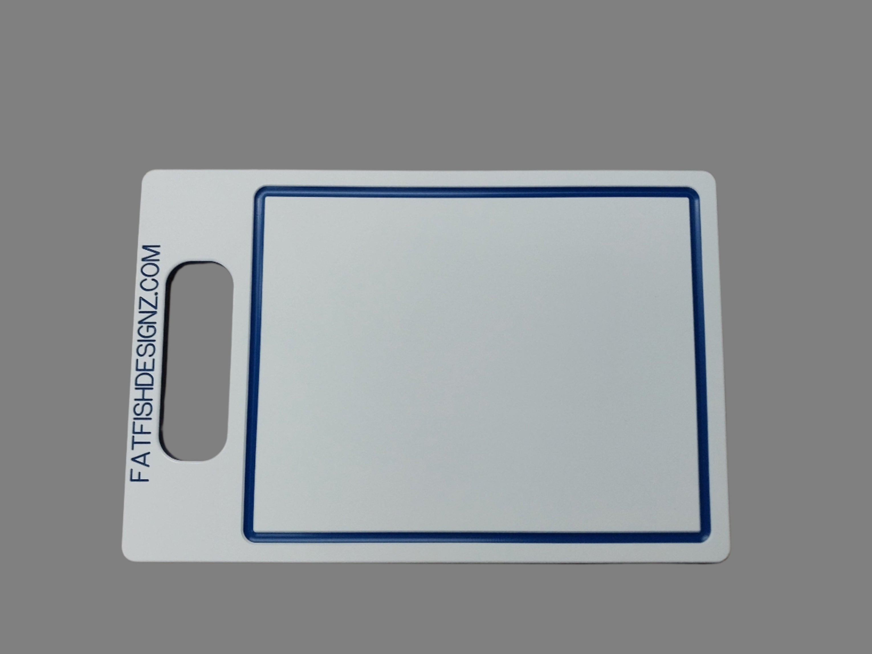 fat fish designz 12x18-kitchen, white-blue-white
