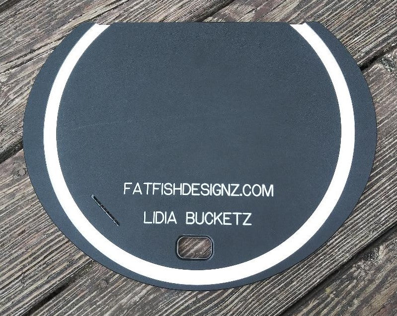 lidia bucketz-seat, cutting board, and lid all in one unit, fat fish designz, bottom