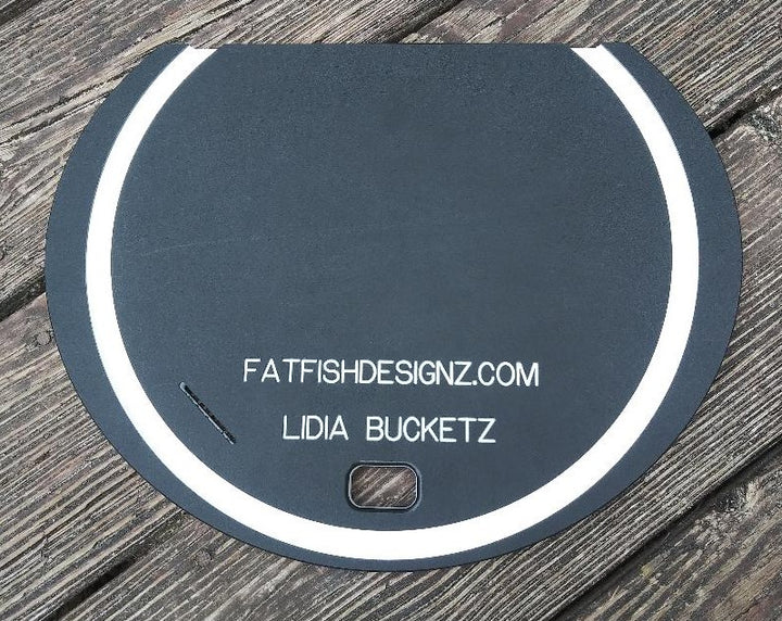 lidia bucketz-seat, cutting board,  and lid all in one unit, fat fish designz, bottom