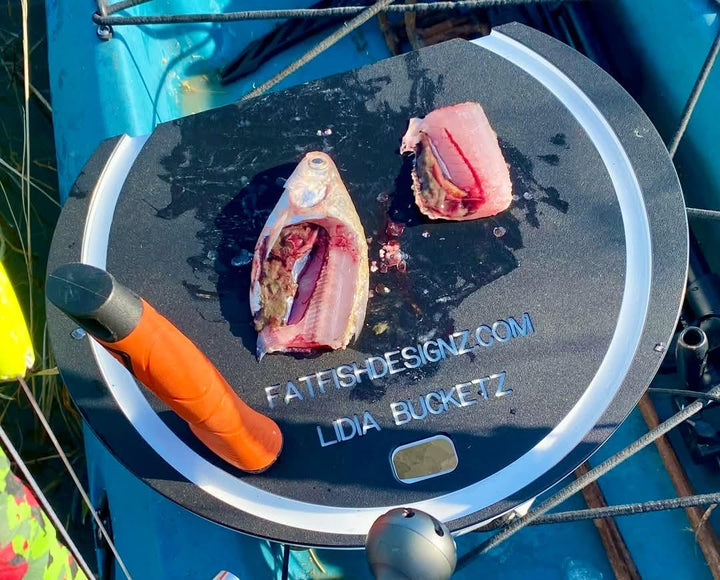 Lidia Bucketz ---Bucket Lid Cutting Board