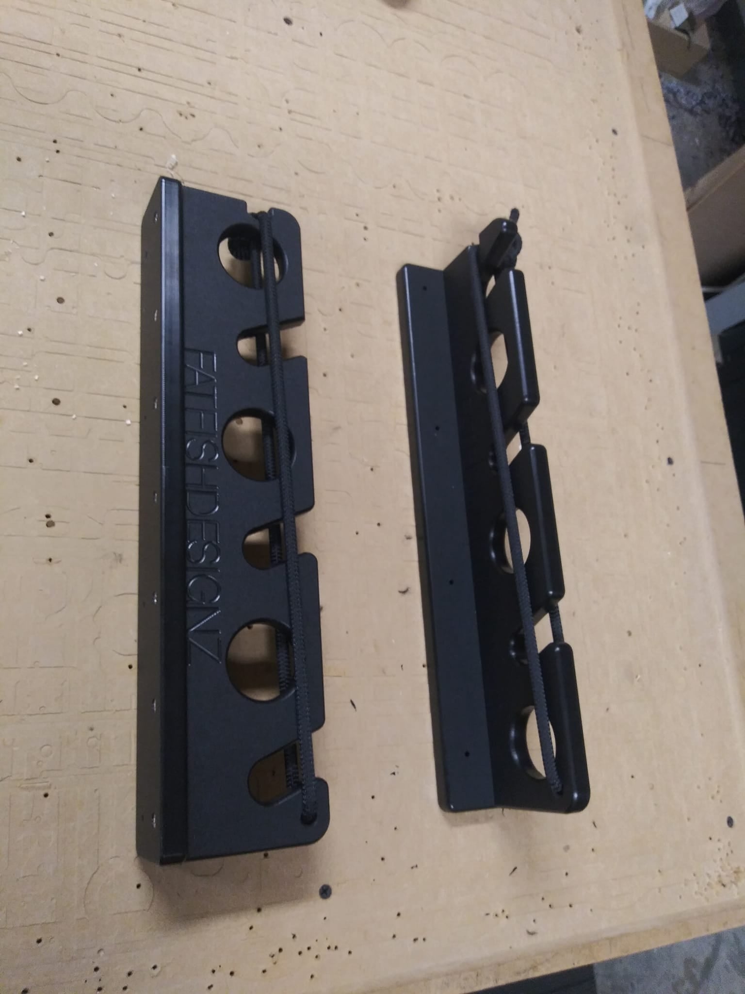 Side piece rod holder