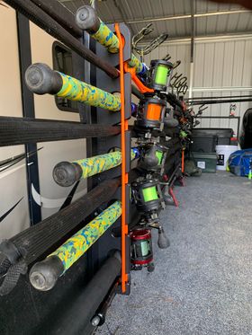 Side piece rod holder