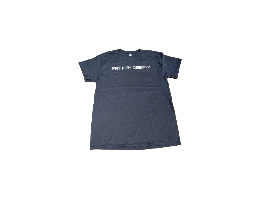 Short sleeve T-shirt (fat fish designz logo)