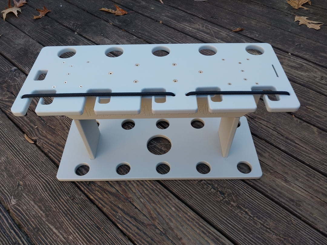Half and Half Vertical Fishing Rod Holder