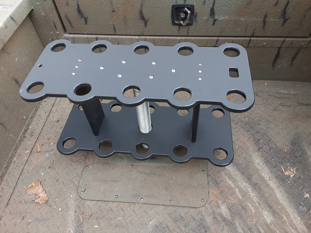 V10 XL Seat Post Vertical Rod Rack(holds 10 rods)