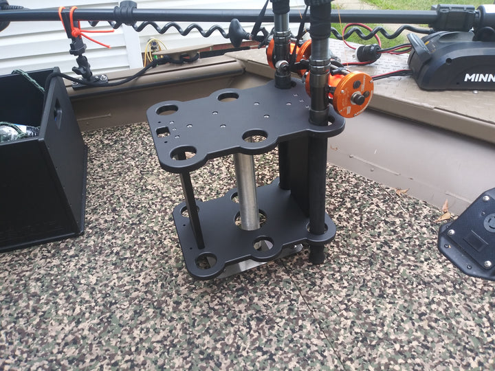 V6 XL Seat Post Vertical Rod Rack (holds 6 rods)