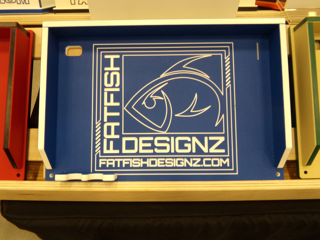 Boat Cutting board/ Bait cutting board (Fat Fish Designz logo)