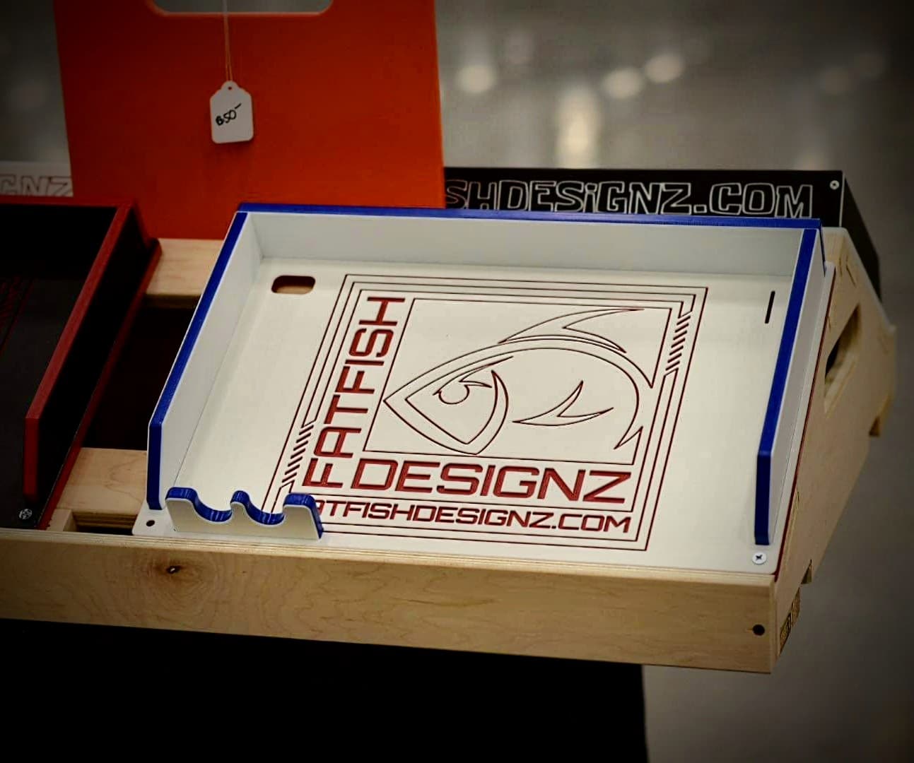Fish cutting board/ Bait board (Fat Fish Designz logo)