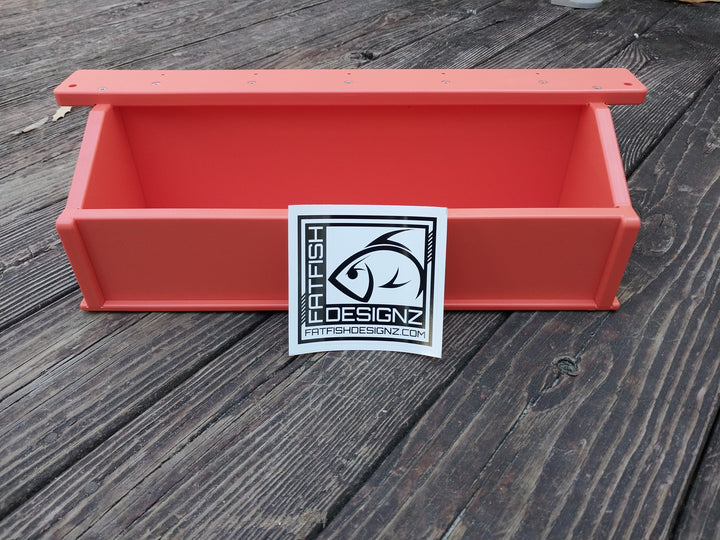 Cutting board caddy / catch all tray for Fat Fish Designz cutting boards