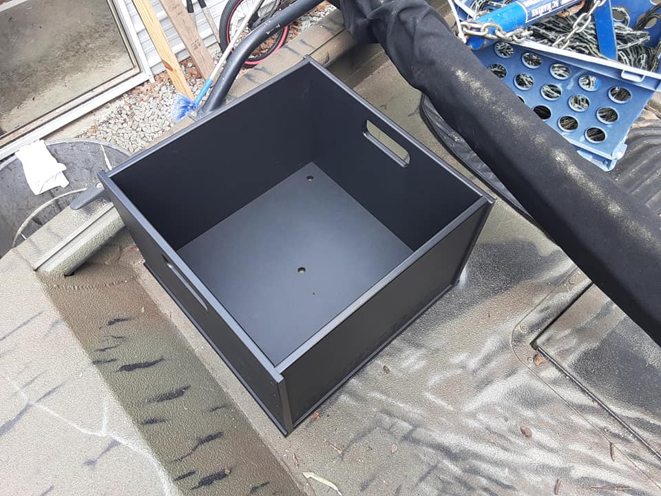fat fish designz anchor box bare-top-black anchor box
