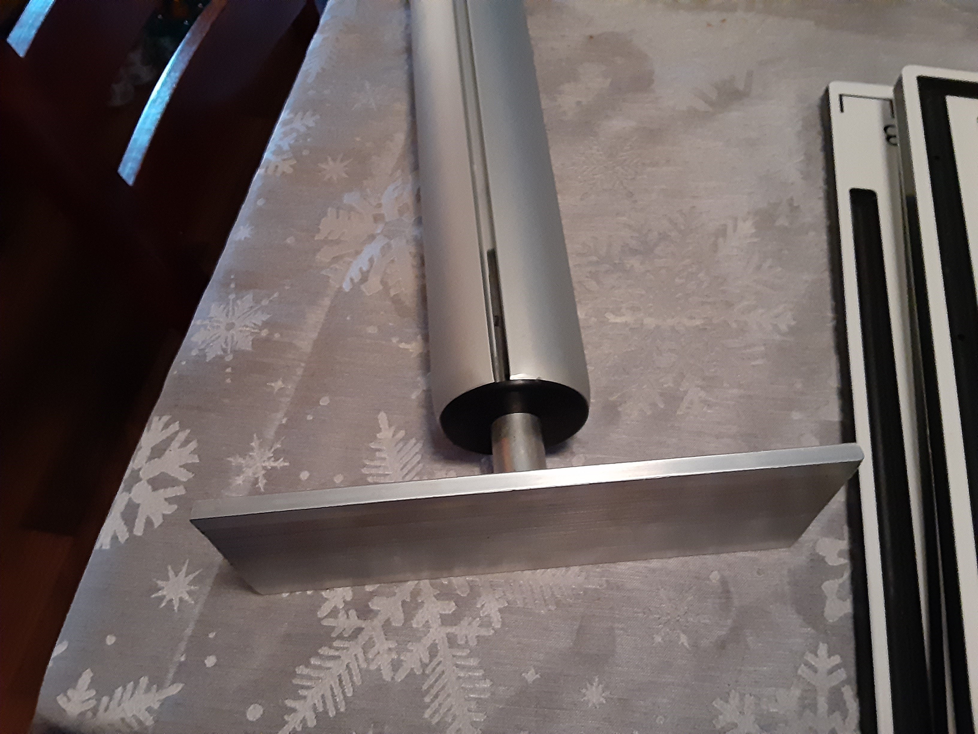Seat post mount for cutting board (fits into top of seat post)