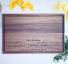 Custom Wood Cutting board