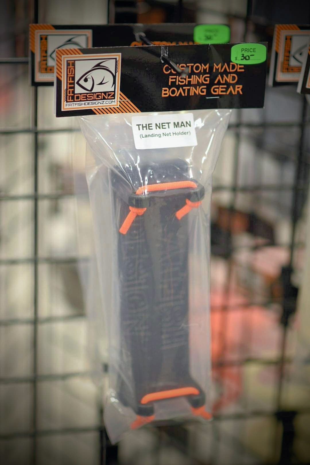 arima net fishing storage Net Man -Landing Net Holder – Fat Fish Designz
