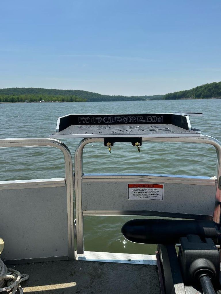 brocraft pontoon boat rod holder/fishing rod holder for square/rail mount Aluminum Rail Clamp on Holder/Pontoon Square Mount Monster Rod Holders Square Rail Base The Square Rail Base is made of Aluminum and designed to specifically fit the 1 1/4 Square Rail on the Pontoon boats Brocraft Boat Clamp-On Rod Holder