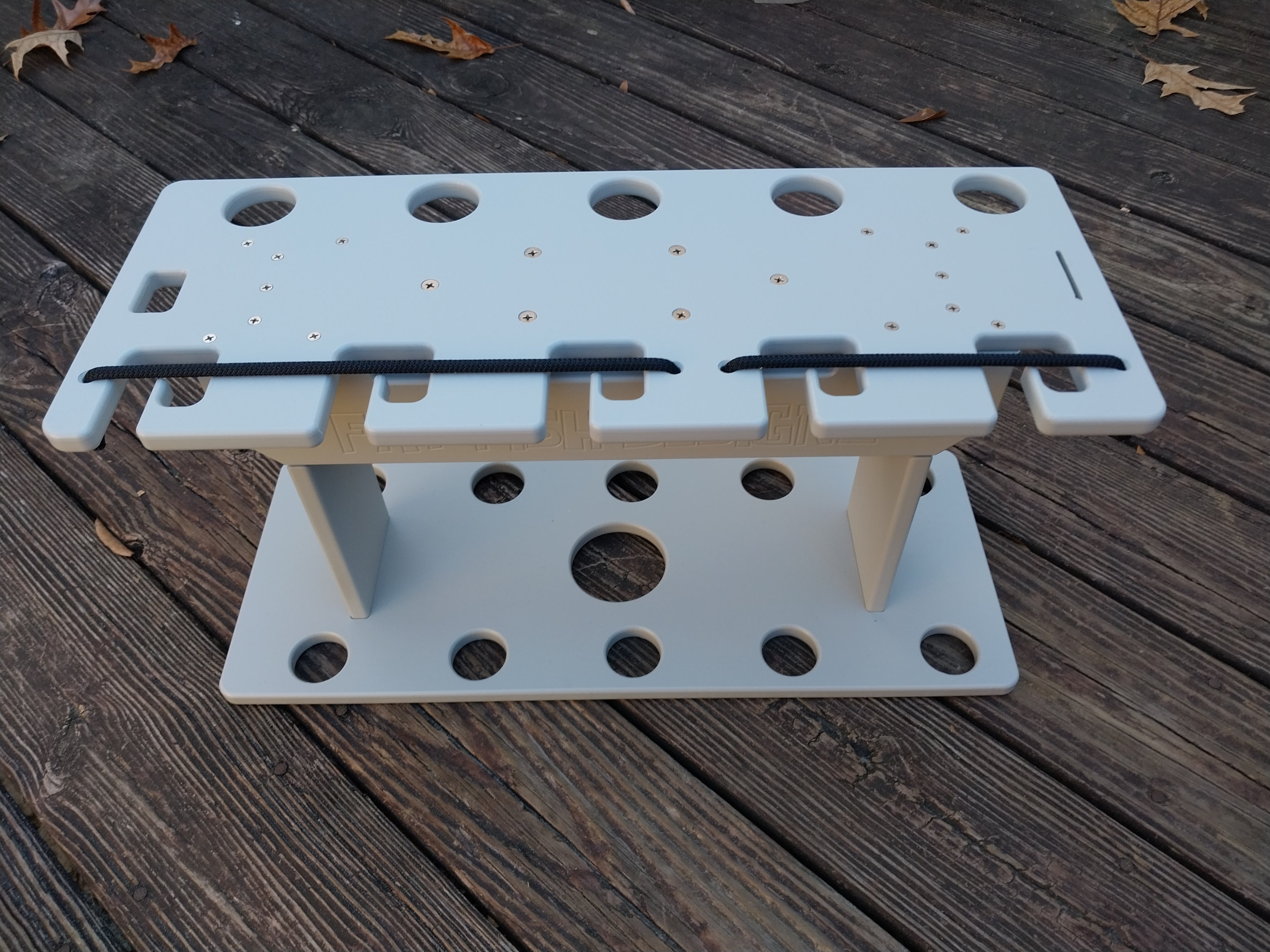 Half and Half rod holder ( holds panfish rods and catfish style rods)