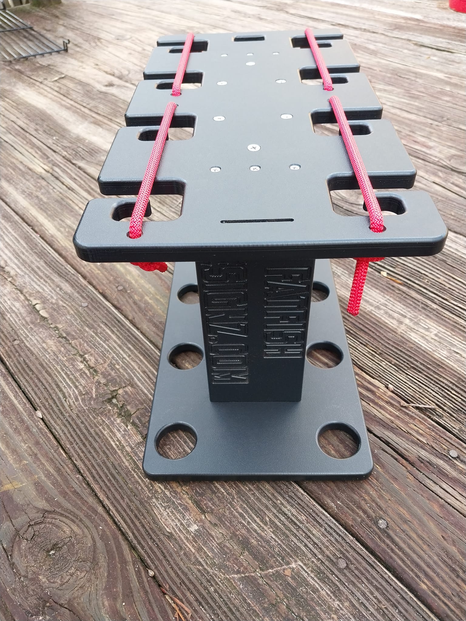 Pan fish edition rod rack (holds panfish / bass style rods)